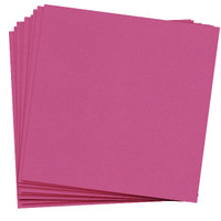 12 x 12 Cover Weight Fuchsia Pink