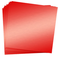 12 x 12 Cover Weight Mirror Red