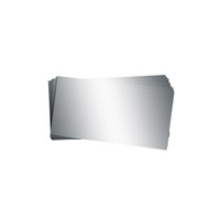 12 x 24 Text Weight Mirror Silver