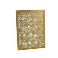 Flourish Laser Cut Invitation Sleeve