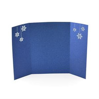 Snow Flakes Laser Gate Card