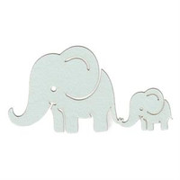 Mommy and Baby Elephant Shape Pack