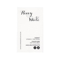 Heavy White Swatch