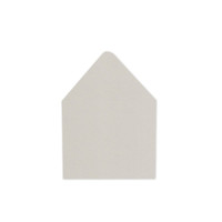 RSVP Euro Flap Envelope Liners Pale Grey