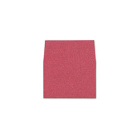 RSVP Square Flap Envelope Liners Glitter Red