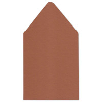 6.75 SQ Euro Flap Envelope Liners Copper