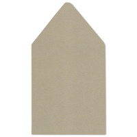 6.75 SQ Euro Flap Envelope Liners Gold Leaf