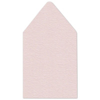 6.75 SQ Euro Flap Envelope Liners Pink Quartz