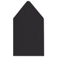 6.75 SQ Euro Flap Envelope Liners Ultra Black