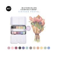 Watercolor Confections - Vintage Pastel