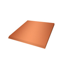 Half Sheet Cardstock Mirror Rose Gold