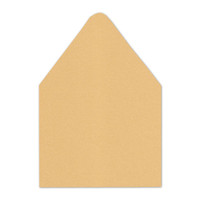 A8 Euro Flap Envelope Liners Gold