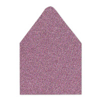 Full Bleed Inner A7 Euro Flap Envelope Liners Glitter Pink Sapphire