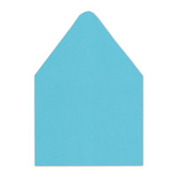 Full Bleed Inner A7 Euro Flap Envelope Liners Turquoise
