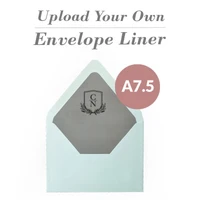 Upload Your Own Design A7.5 Euro Flap Envelope Liner
