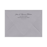 Return Address
  Black Ink Printed A7 Euro Flap Envelopes