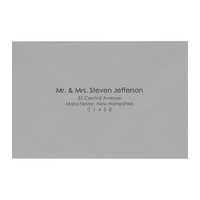 Full Guest Address
  Black Ink Printed A8 Euro Flap Envelopes