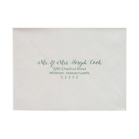 Full Guest Address
  Color Printed Outer A7.5 Euro Flap Envelopes