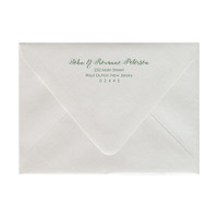 Return Address
  Color Printed Outer A7.5 Euro Flap Envelopes