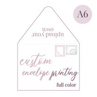 You Format  Color Ink Printed A6 You Format