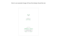 You Format  Black Ink Printed RSVP SQ You Format