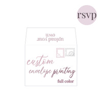 You Format  Color Ink Printed RSVP SQ You Format