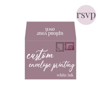 You Format  White Ink Printed RSVP SQ You Format