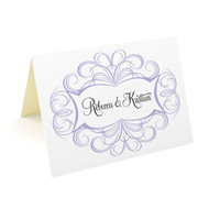 Thank You Cards  3.5x5 Ornate Style