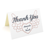 Thank You Cards  3.5x5Hearts & Flowers