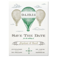 Hot Air Balloon - Save The Date