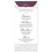 Elegant Floral - Menu