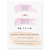 Brush Strokes  - Save The Date