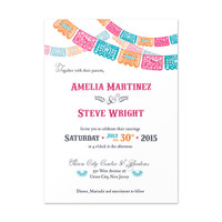 Fiesta - Invitation Card (5"x7")