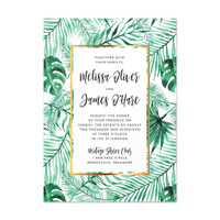 Botanical - Invitation Card (5"x7")