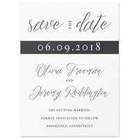 Classic Cursive - Save The Date