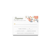 Simple Blooms - RSVP Card (A2)