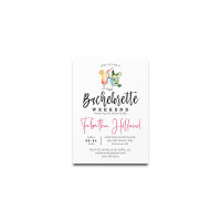 Bachelorette Weekend - Invitation Card (3.75"x5.25")