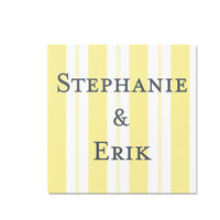 Vertical Stripes - 2x2 Monograms 20 Count