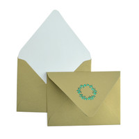 Wreath A7 Inner Laser Cut Envelope