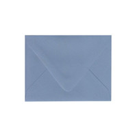 Imperfect A2 Euro Flap New Blue Envelope - Size Variation