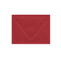 Red - Imperfect A2 Envelope (Euro Flap)