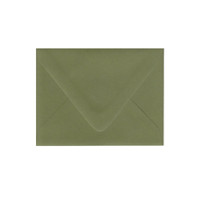 A2 Euro Flap Moss Envelope