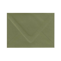 A6 Euro Flap Moss Envelope