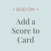 Add a Score to a Card