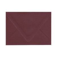 Imperfect A+ Euro Flap Claret Envelope - Paper Character