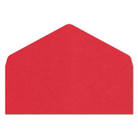 No.10 Euro Flap Envelope Liners  Bright Red