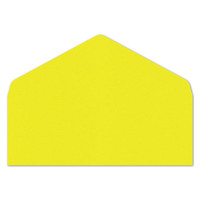 No.10 Euro Flap Envelope Liners  Factory Yellow