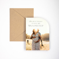 5x7 Half Arch Photo Card  - Upload Your Own Design