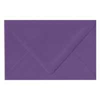 Imperfect A9 Euro Flap Purple Envelope - Adhesive Issue