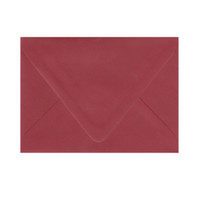 Imperfect A7 Euro Flap Scarlet Envelope - Surface Texture